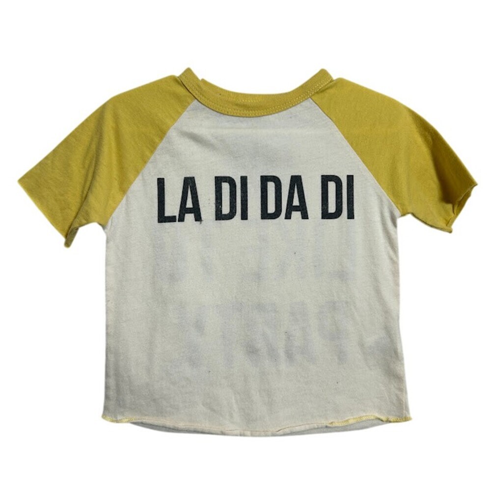 Rowdy Sprout Shirt La Di Da Di We Like To Party 12-18 Month Ringer Raglan